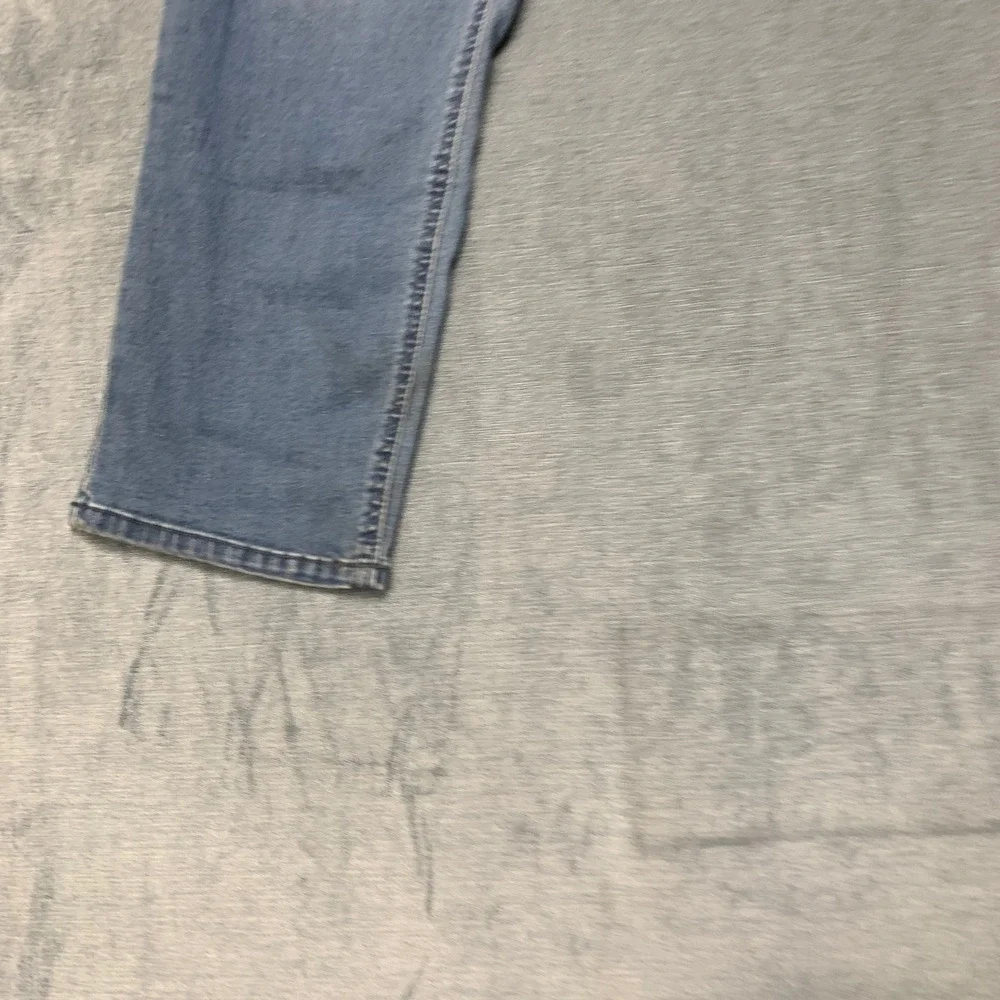 Buffalo David Bitton Axel Slim Fit Jeans Mens 36x30 Blue Denim Stretch Straight